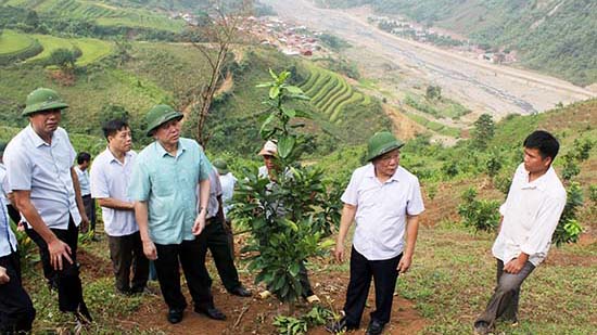  Đồng chí Bí thư tỉnh ủy Sơn La thăm và làm việc tại huyện Mường La